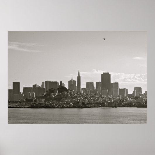 San Francisco Skyline Poster (Voorkant)