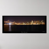 San Francisco Skyline Poster (Voorkant)