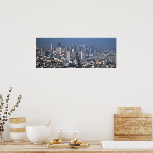 San Francisco Skyline Poster (Keuken)