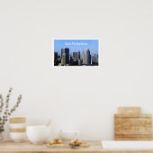 San Francisco Skyline Poster (Keuken)