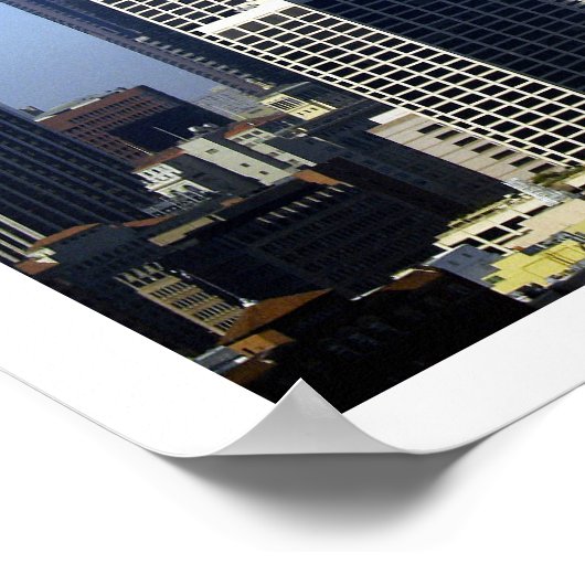 San Francisco Skyline Poster (Hoek)