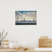 San Francisco Skyline Print | Wolkenlucht Kunst (Keuken)