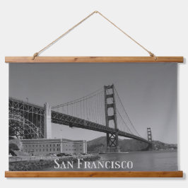 San Francisco Skyline | SF Gloden Gate Bridge Hangend Wandkleed