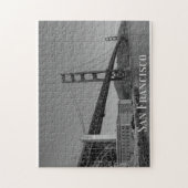 San Francisco Skyline | SF Gloden Gate Bridge Legpuzzel (Verticaal)