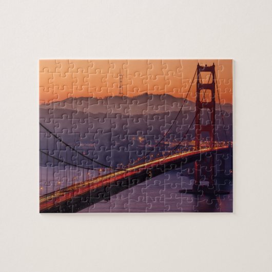 San Francisco Skyline | SF Gloden Gate Bridge Legpuzzel (Horizontaal)
