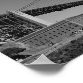 San Francisco Skyline | SF Gloden Gate Bridge Poster (Hoek)