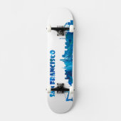 San Francisco Skyline Skateboard (Voorkant)