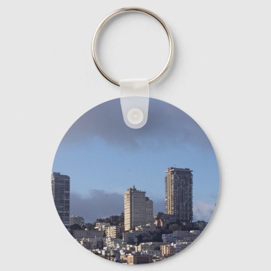 San Francisco Skyline Sleutelhanger (Voorkant)