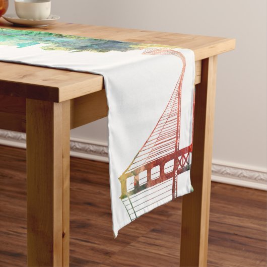 SAN FRANCISCO SKYLINE SP - KORTE TAFELLOPER (Voorbeeld)