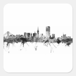 San Francisco Skyline Stickers