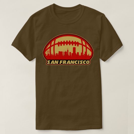 San Francisco Skyline T-shirt (Design voorkant)