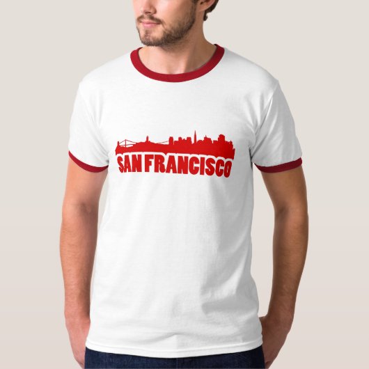 San Francisco Skyline T-shirt (Voorkant)