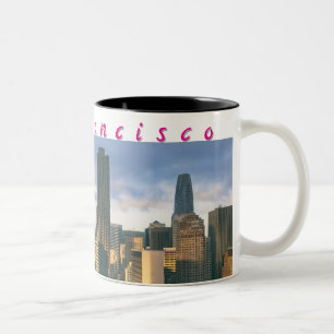 San Francisco Skyline Tweekleurige Koffiemok