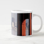 San Francisco Skyline van Golden Gate Bridge. Grote Koffiekop (Rechts)