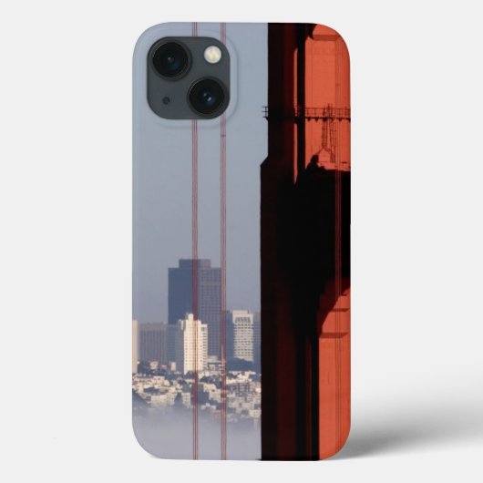 San Francisco-skyline vanaf Golden Gate Bridge. Case-Mate iPhone Case (Achterkant)
