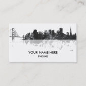 SAN FRANCISCO SKYLINE - Visitekaartjes (Voorkant)
