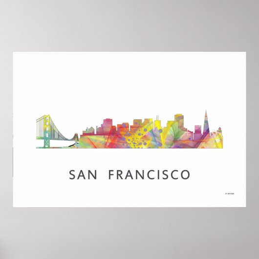 SAN FRANCISCO SKYLINE - WB1 - POSTER (Voorkant)