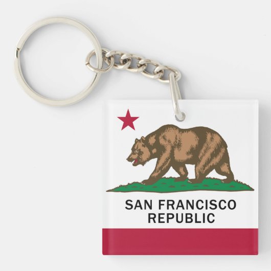 San Francisco Sleutelhanger (Voorkant)