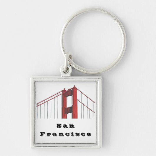 San Francisco Sleutelhanger (Voorkant)