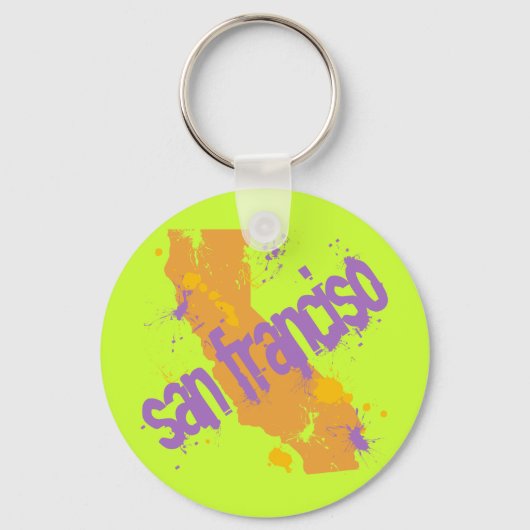 San Francisco Sleutelhanger (Voorkant)