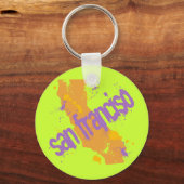San Francisco Sleutelhanger (Voorkant)