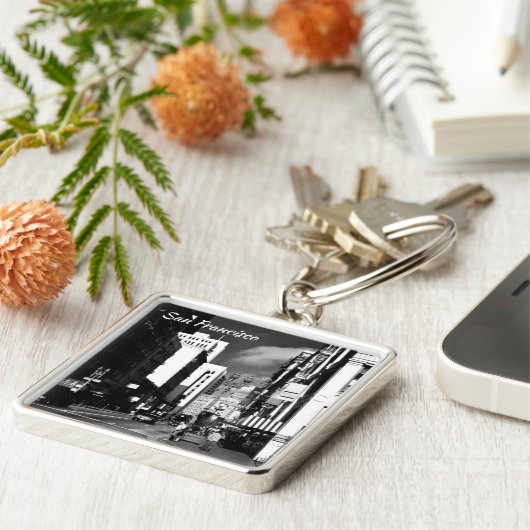 San Francisco Sleutelhanger (Zijkant)