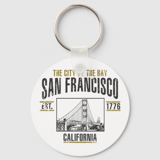 San Francisco Sleutelhanger (Voorkant)