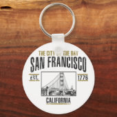 San Francisco Sleutelhanger (Voorkant)