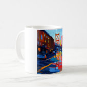 San Francisco Souvenir Koffiemok (Voorkant links)