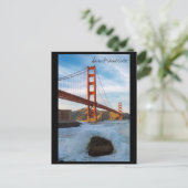 San Francisco Splash Briefkaart (Staand voorkant)