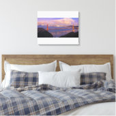San Francisco Stad met Golden Gate Bridge Canvas Afdruk (Insitu (Slaapkamer))