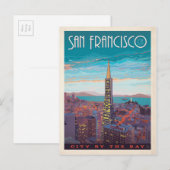 San Francisco | Stad van de baai Briefkaart (Voorkant / Achterkant)