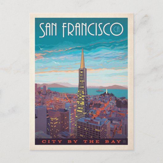 San Francisco | Stad van de baai Briefkaart (Voorkant)