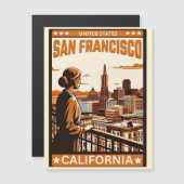 San Francisco Stadsbalkon uitzicht Californië (Voorkant / Achterkant)