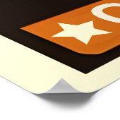 San Francisco Stadsbalkon uitzicht Californië Poster (Hoek)