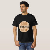 San Francisco stadsteken T-shirt (Voorkant volledig)
