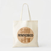 San Francisco stadsteken Tote Bag (Voorkant)