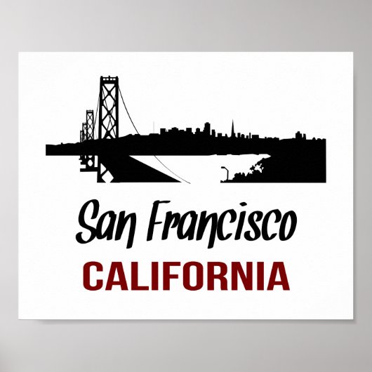 San Francisco  (standaard fotolijst formaat) Poster (Voorkant)