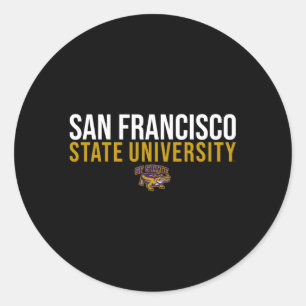 San Francisco State SFU Gators gestapeld Ronde Sticker
