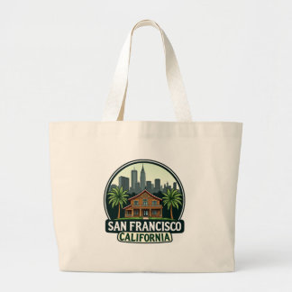 San Francisco stedelijke en natuurlijke harmonie Grote Tote Bag