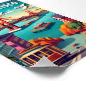 San Francisco, Steden van de Wereld,  stijl Poster (Hoek)