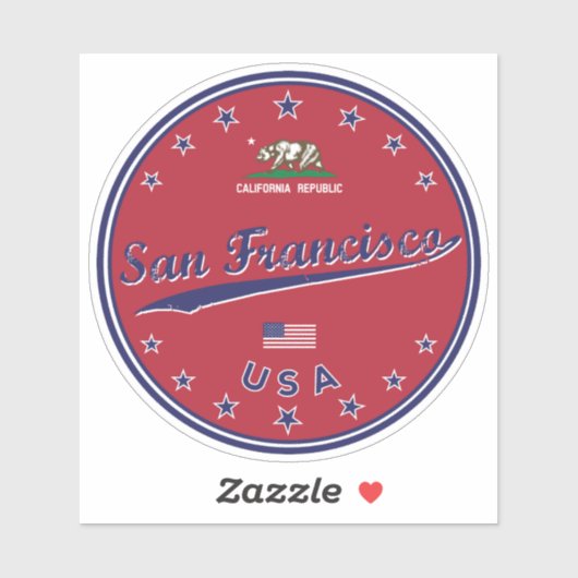 San Francisco Sticker (Vel)