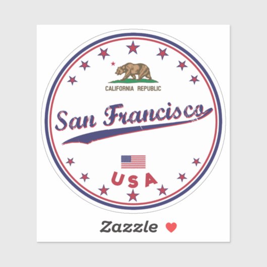 San Francisco Sticker (Vel)