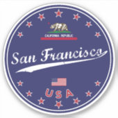 San Francisco Sticker (Voorkant)
