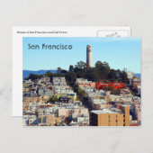 san francisco straten briefkaart (Voorkant / Achterkant)