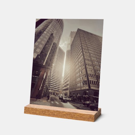 San Francisco Street Acryl Bord (Hoek)