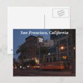 San Francisco Street Car #2 Briefkaart (Voorkant / Achterkant)