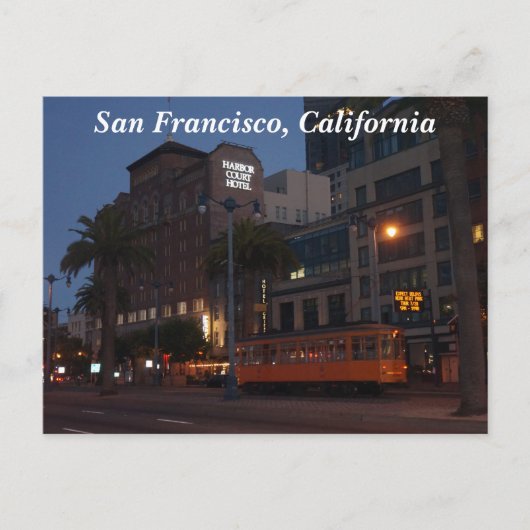 San Francisco Street Car #2 Briefkaart (Voorkant)