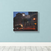 San Francisco Street Car #2 Canvas Afdruk (Insitu (Houten vloer))