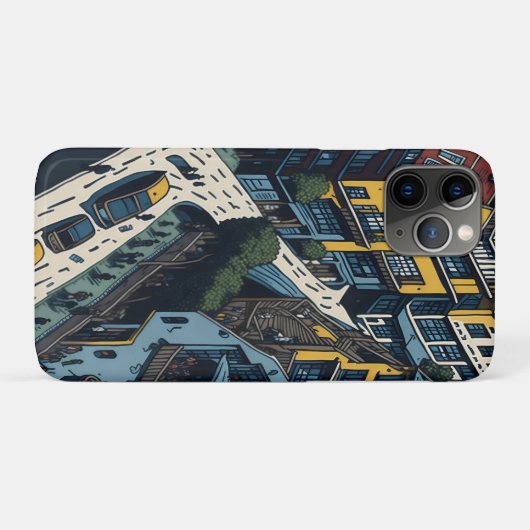 San Francisco Street Case-Mate iPhone Case (Achterkant (horizontaal))